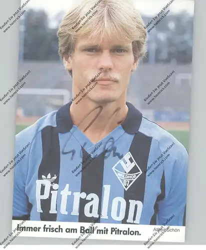 SPORT - FUSSBALL - WALDHOF MANNHEIM, ALFRED SCHÖN, Autogramm