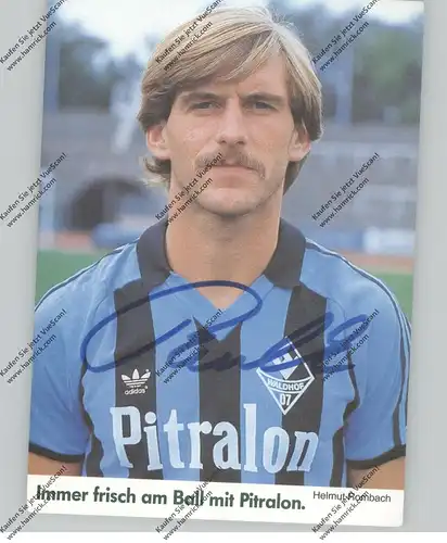 SPORT - FUSSBALL - WALDHOF MANNHEIM, HELMUT ROMBACH, Autogramm