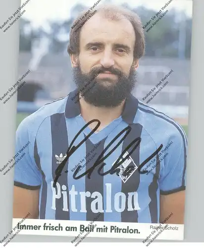 SPORT - FUSSBALL - WALDHOF MANNHEIM, RAINER SCHOLZ, Autogramm