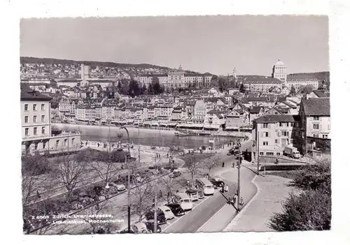 CH 8000 ZÜRICH ZH, Uraniastrasee, Limmatquai, Hochschulen, 1951