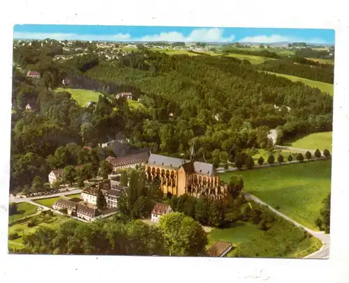 5068 ODENTHAL - ALTENBERG, Altenberger Dom, Luftaufnahme, 1987