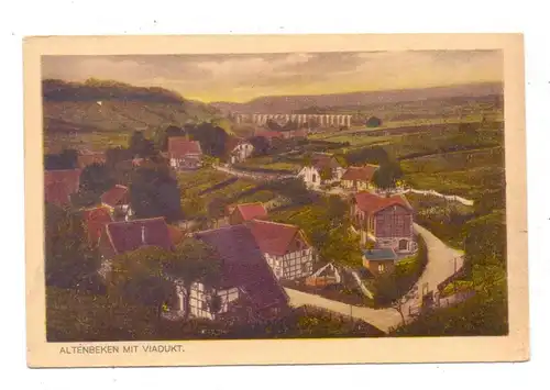 4791 ALTENBEKEN, Ortsansicht mit Viadukt