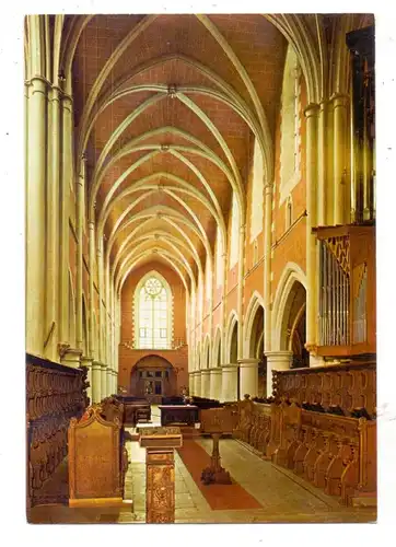 5238 HACHENBURG - MARIENSTATT, Zisterzienser Abtei, Innenansicht mit Orgel