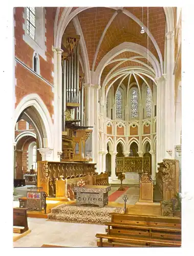 5238 HACHENBURG - MARIENSTATT, Zisterzienser Abtei, Altar mit Orgel