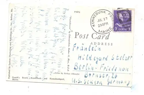 KENNEBUNKPORT, Gooch's Beach