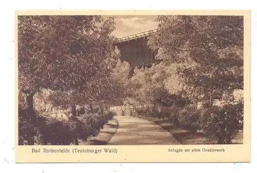 4502 BAD ROTHENFELDE, Anlagen am alten Gradierwerk