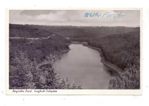 5650 SOLINGEN, Sengbach-Talsperre, 1952