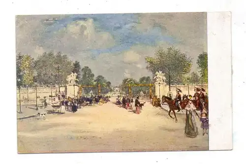 F 75008 PARIS, Jardins des Tuileries, Künstler / Artist J.F. Raffaelli, Museum Leipzig
