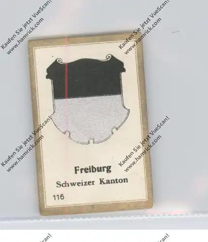 FREIBURG - Kantonswappen, Abdulla Sammelbild / Cinderella