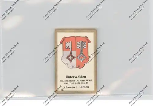 NIDWALDEN NW, Kantonswappen, Abdulla Sammelbild / Cinderella