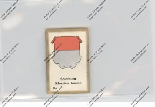 SOLOTHURN - Kantonswappen, Abdulla Sammelbild / Cinderella