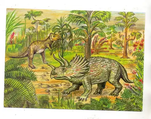 PRÄHISTORISCHE TIERE - TRICERATOPS