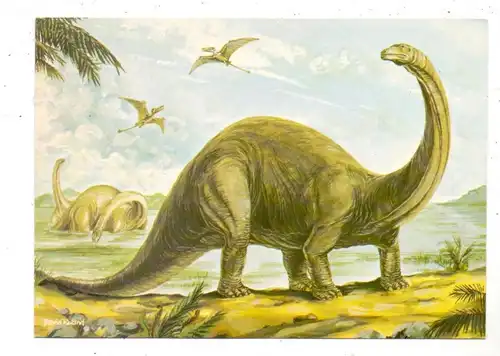 PRÄHISTORISCHE TIERE - BRONTOSAURUS
