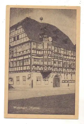 0-6104 WASUNGEN, Rathaus, 1957