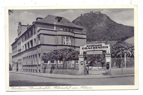 5340 BAD HONNEF - RHÖNDORF, Kurhaus Drachenfels, 1953