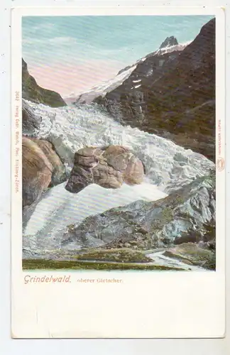 CH 3818 GRINDELWALD BE, Oberer Gletscher, ca. 1905
