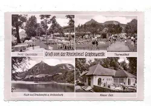 5340 BAD HONNEF - GRAFENWERTH, Rheininsel, 1957