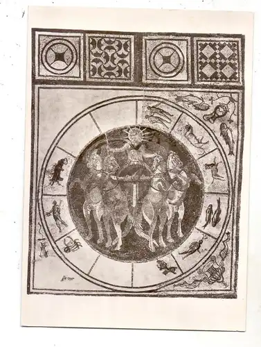 5300 BONN, Rheinisches Landesmuseum, Römisches Mosaik aus Bingerbrück