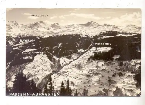 CH 7260 DAVOS GR, Parsenn-Abfahrten, 1939