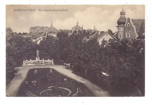 8939 BAD WÖRISHOFEN, Kneippdenkmalplatz, 1915