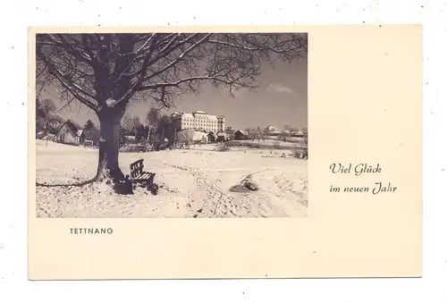 7992 TETTNANG, Neujahrskarte 1959