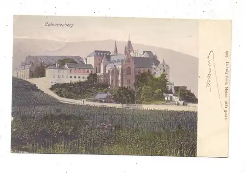 5483 BAD NEUENAHR-AHRWEILER, Ursulinenkloster und Pensionat Calvarienberg / Kalvarienberg, 1904, color