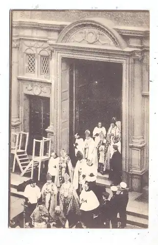 ENGLAND - LONDON, Westminster Cathedral, Bishops Leaving Cathedral In Procession