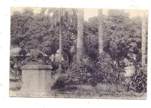 GUINEA - CONAKRY, Entrance Public Garden, 1906