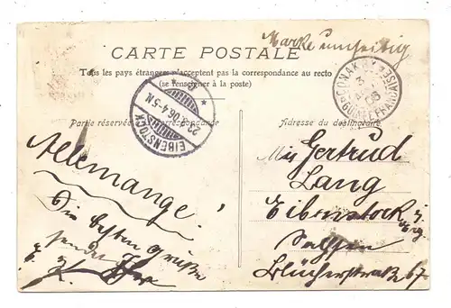 GUINEA - CONAKRY, Entrance Public Garden, 1906