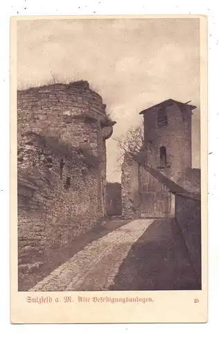 8711 SULZFELD / Main, Alte Befestigungsanlagen