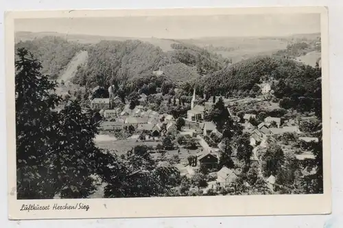 5227 WINDECK - HERCHEN, Blick auf den Ort, 1953
