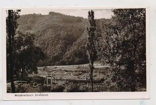 5454 WALDBREITBACH, Schwimmbad, 1953