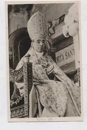 RELIGION - CHRISTENTUM - PAPST - PIUS / PIO XII