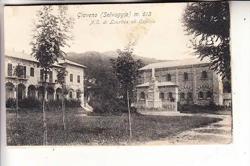 I 10094 GIAVENO, N.S. di Lourdes ed Ospizio, 1910