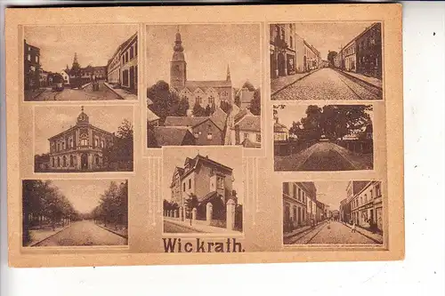 4050 MÖNCHENGLADBACH - WICKRATH, Mehrbildkarte