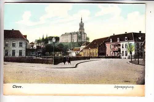 4190 KLEVE, Schwanenburg, ca. 1905