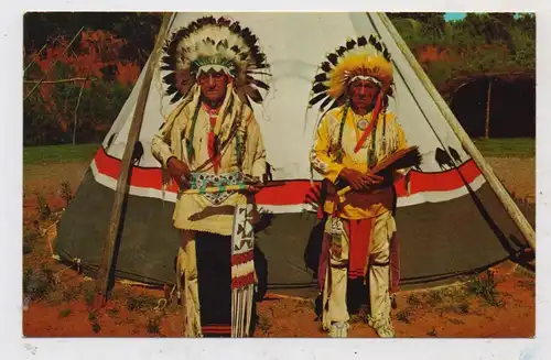 INDIANER - KIOWA Chiefs, Chife White Cloud & Chief Swimming Bear, 1965