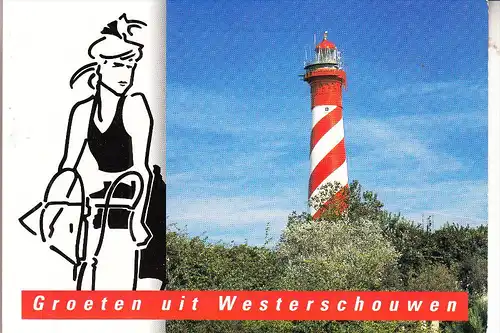 LEUCHTTURM / Lighthouse / Vuurtoren / Phare / Fyr / Faro - WESTERSCHOUWEN / NL