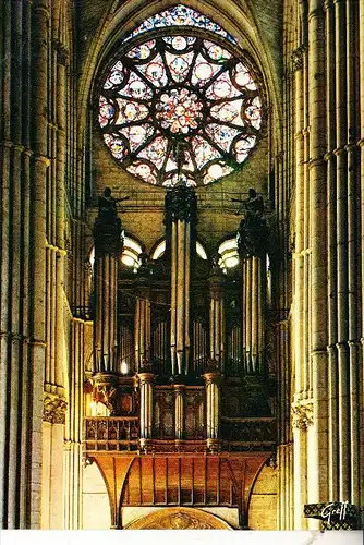MUSIK - KIRCHENORGEL / Orgue / Organ / Organo - REIMS, Cathedrale