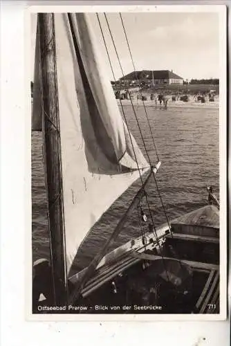 0-2383 PREROW / Darß, Blick von der Seebrücke