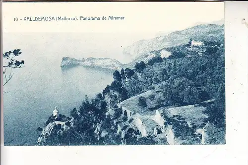 E 07170 VALLDEMOSA, Panorama de Miramar