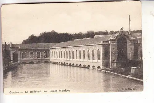 CH 1200 GENEVE / GENF GE, La Baliment des Forces Motrices, Wasserkraftwerk