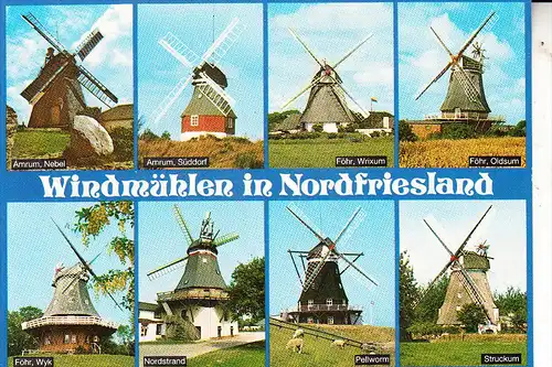 WINDMÜHLE / Mill / Molen / Moulin - NORDFRIESLAND