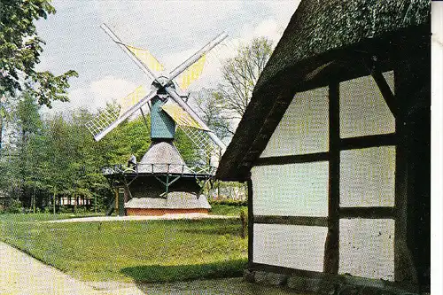 WINDMÜHLE / Mill / Molen / Moulin - CLOPPENBURG, Museumsdorf, Kokerwindmühle