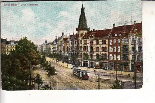 4000 DÜSSELDORF, Graf Adolfplatz, Strassenbahn / Tram