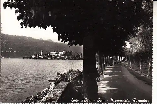 I 28016 ORTA SAN GIULIO, Passeggiata Romantica, 195...
