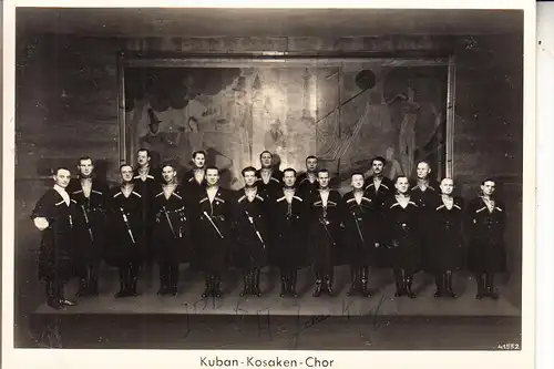 MUSIK / MUSIC - Kuban Kosaken Chor, Autograph Juskaeff