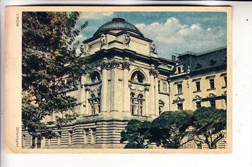 UKRAINE - LWIW / LWOW / LEMBERG, Universität, 1947 Polnische Frankatur OKOCIM