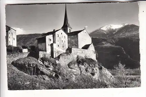 CH 3942 RARON, Pfarrhaus & Kirche