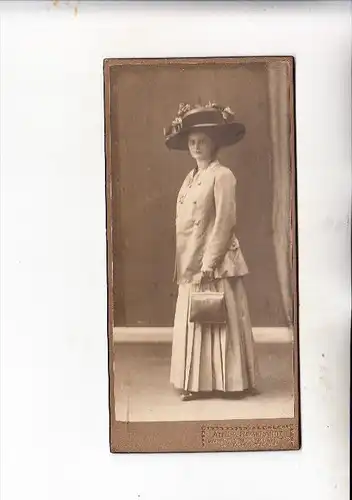 MODE - Hart-Photo ca. 1900, 8 x 16,2 cm